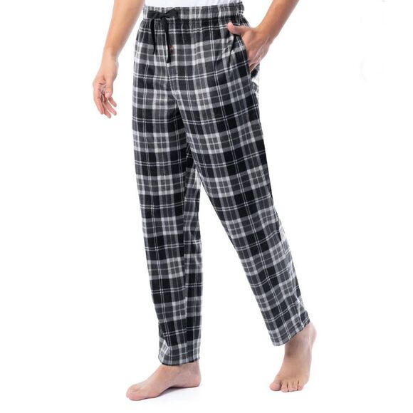 Men’s Fruit of The Loom Comfy Cozy Lounge Fleece Pajama Pants 2-Pack Size L - Picture 14 of 16